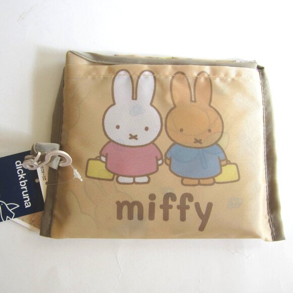 miffy Handbags - Miffy Dick Bruna Tulip Sunflower Flower Rabbit Reusable Shopping Bag
